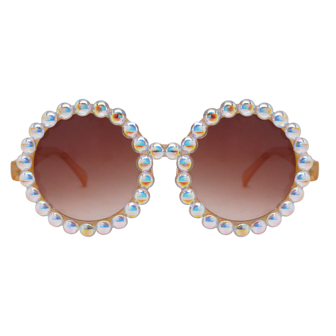 A-Morir Eyewear - Les Round Honey Pearl Frame