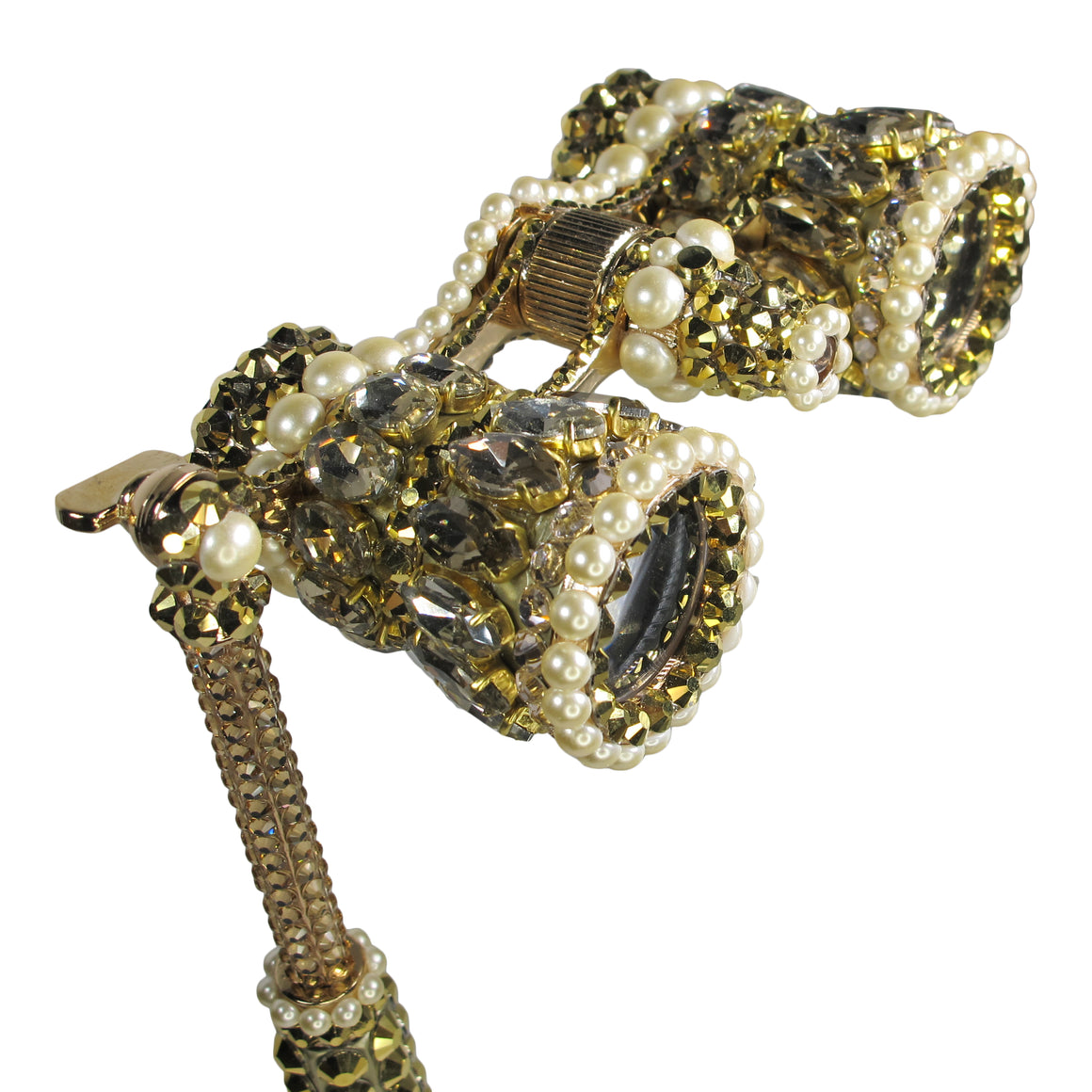 Opera Binoculars In Gold Pearl