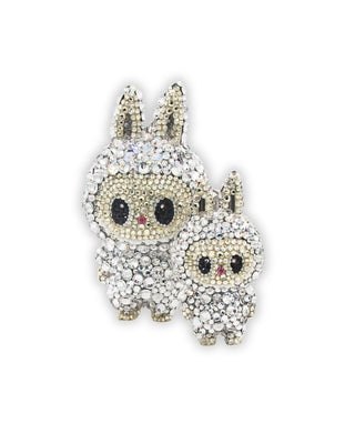 Lablingbling Mini Bag Charm - Silver