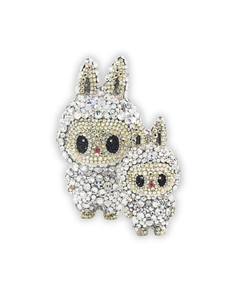 Lablingbling Mini Bag Charm - Silver