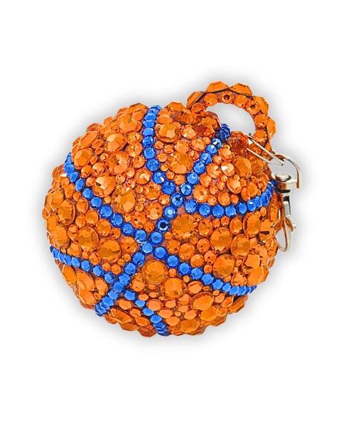 LaBINGBONG Crystal Basketball Bag Charm
