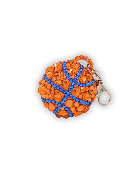 LaBINGBONG Crystal Basketball Bag Charm