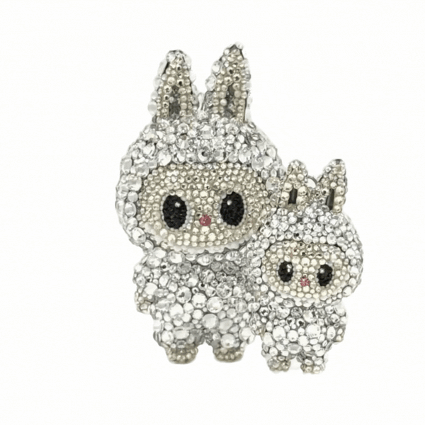 Lablingbling Mini Bag Charm - Silver