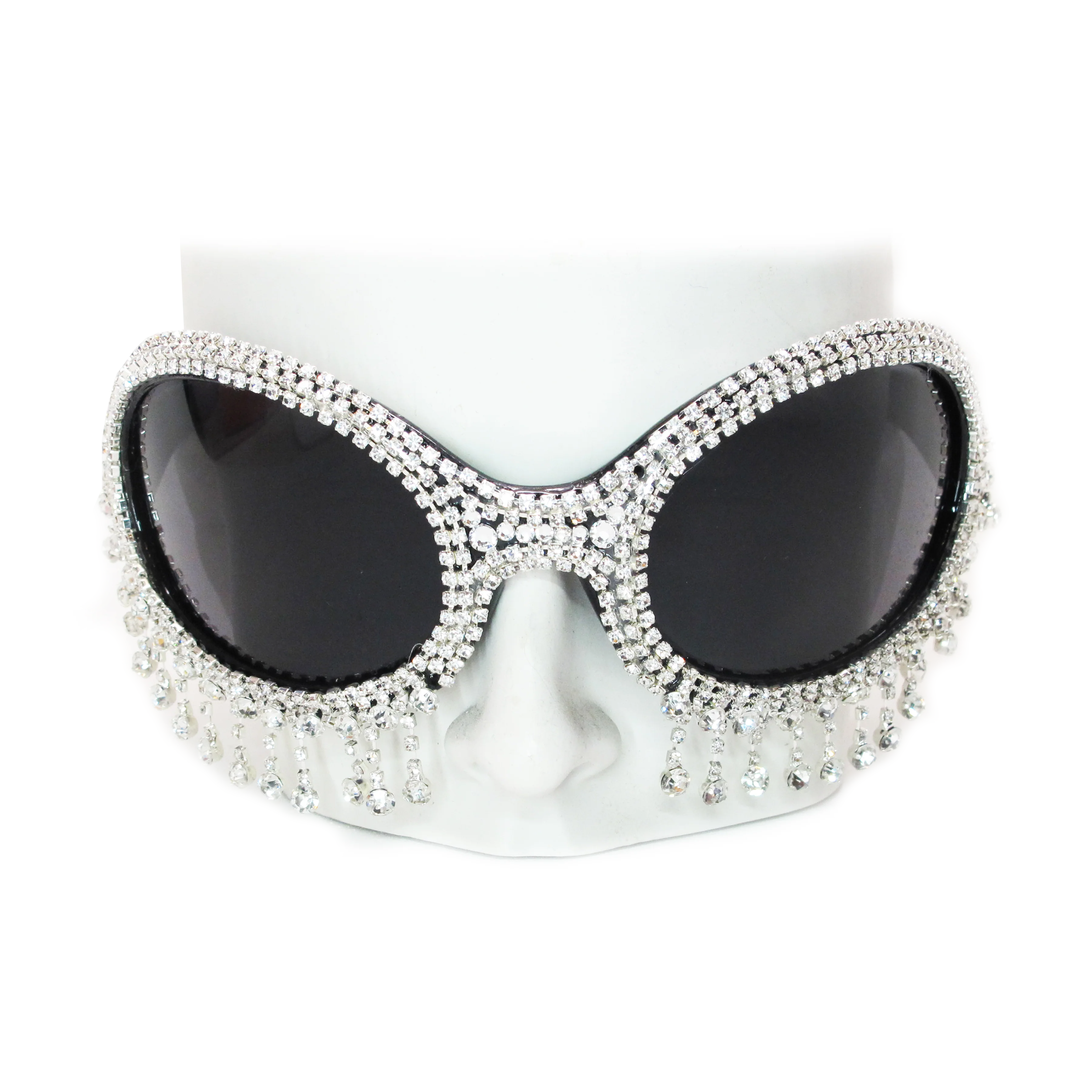 bugeye goggles A-Morir Eyewear | Trevor Crystal Teardrop Bug Eye Sunglasses