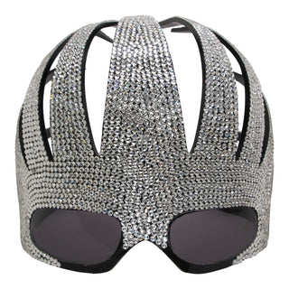 Dalida Crystal Masque Headpiece