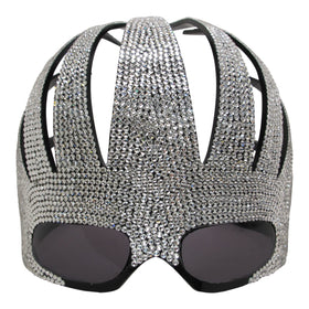 Dalida Crystal Masque Headpiece