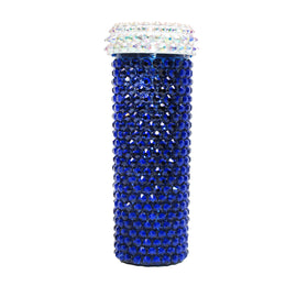 XL Crystal Pill Bottle - Cobalt