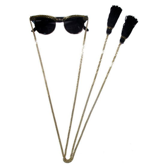 A-Morir Love/Hate Chain Sunglasses Chain Necklace - A-Morir Studio main image 4