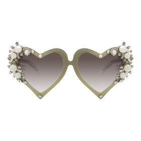 Kinney pearl embellished heart frame