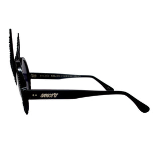 Balzary crystal horn accent round sunnies