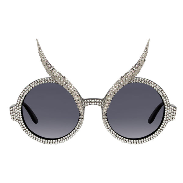 Balzary crystal horn accent sunnies