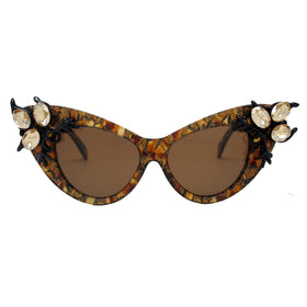 Bechdel Tortoise embellished cat eye