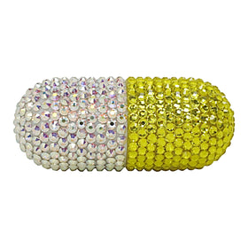 Yellow Crystal Pill Pen