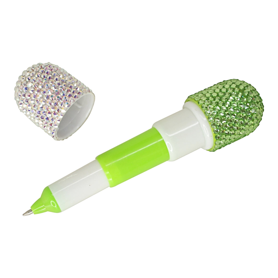 Green Crystal Pill Pen