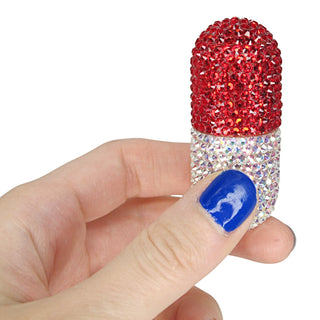Red Crystal Pill Pen