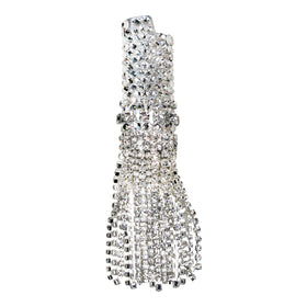 Crystal Fringe Lighter Case in Diamante
