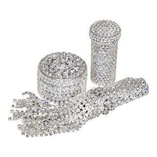 Strassed Smoke Set in Diamante