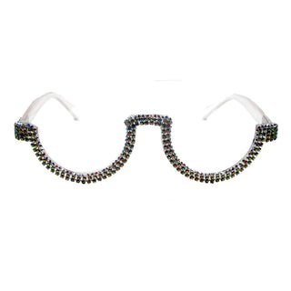 Meyers embellished no lense half frames