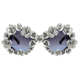 Naomi round flower sunglasses