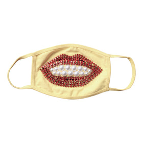 Surreal Crystal And Pearl Lip Mask - Yellow