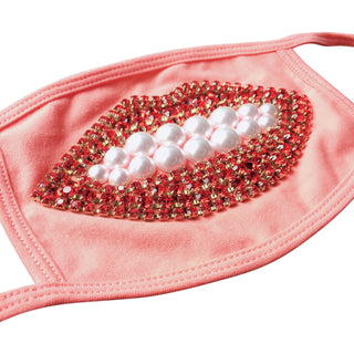 Surreal Crystal And Pearl Lip Mask - Peach