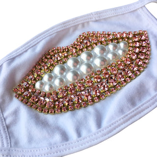 Surreal Pink Crystal And Pearl Lip Mask