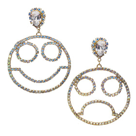 BIG MOOD Earrings 🙂🙁