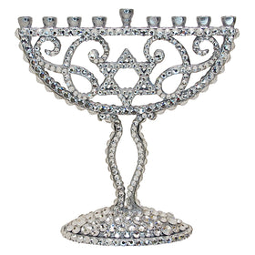 Mini Luxe Crystal Menorah