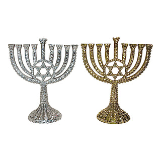 Luxe Crystal Menorah