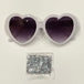 WHITE with Crystal AB crystals